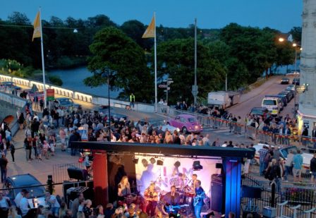 Uteservering konsert sommar